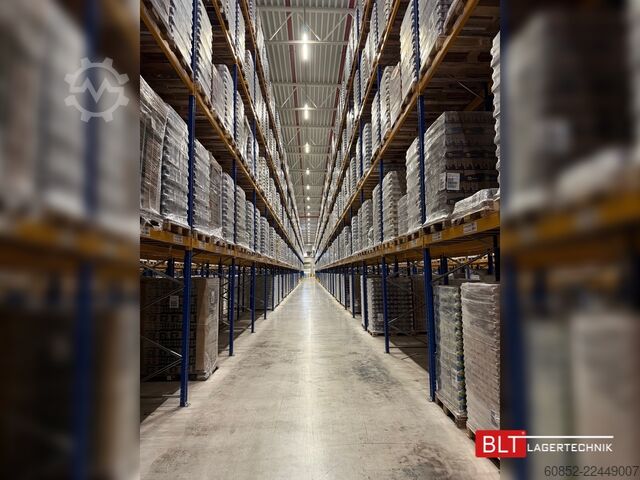 Schwerlastregal Palettenregale 50,40 lfm STOW Palettenregale, H: 520cm Fachlast: 2250 kg, PNB0472, Regale