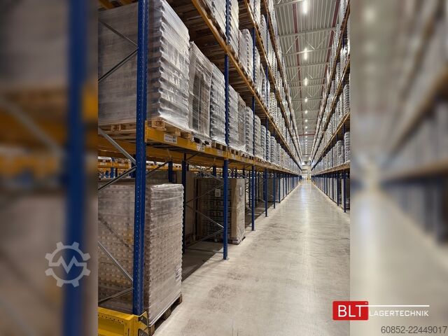 Schwerlastregal Palettenregale 100,80 m STOW Palettenregale, H: 1050cm Fachlast: 2250 kg, PNB0472, Regale