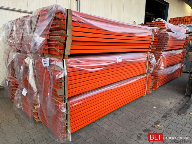 Heavy-duty shelf ca. 14 lfm. Palettenregale H: 550cm Fachlast: 3000 kg , 60 Palettenplätze