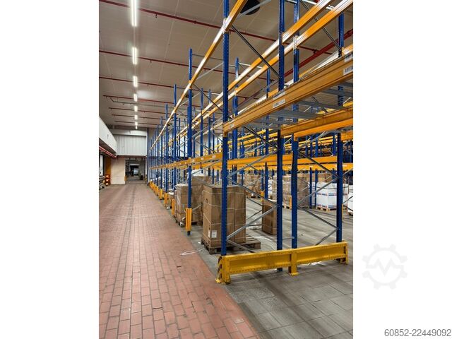 Heavy-duty shelving pallet racks 30,80 lfm Jungheinrich MPB Palettenregal H: 500cm, Fachlast: 2100 kg