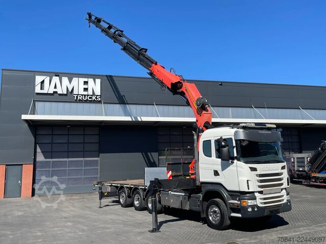 Crane truck Scania R440 R440 8x4*4 Palfinger PK 65002 SH-E Power L...