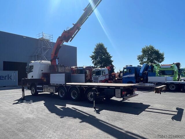 Crane truck Scania R440 R440 8x4*4 Palfinger PK 65002 SH-E Power L...