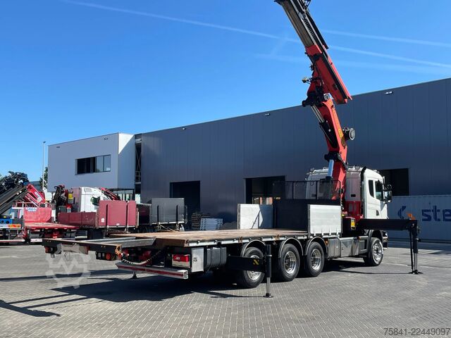 Crane truck Scania R440 R440 8x4*4 Palfinger PK 65002 SH-E Power L...