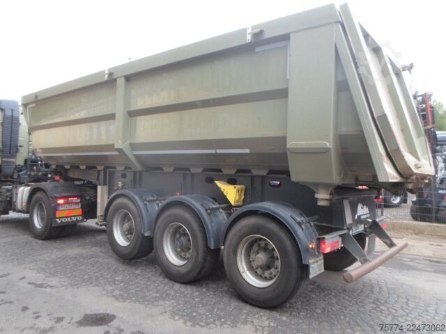 Tipper semitrailer MÜLLER STAHLMULDE/ ca. 28 m3