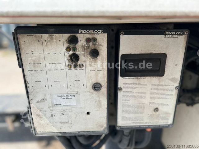 Kühlanhänger FZ.U.LK-Techn. Tandem Kühlkoffer mit LBW