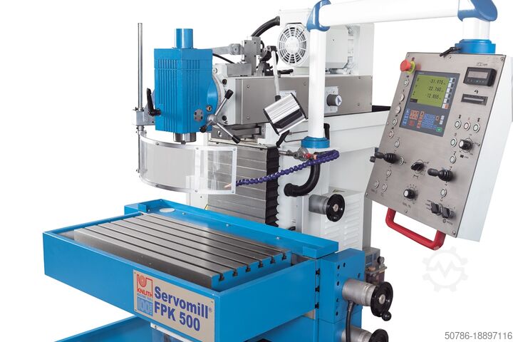 Konventionelle Fräsmaschine - Servomill® FPK 500 Knuth Servomill® FPK 500