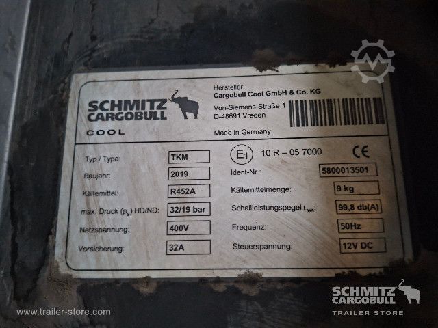 Kühlauflieger Schmitz Cargobull Tiefkühler Multitemp Doppelstock Trennwand