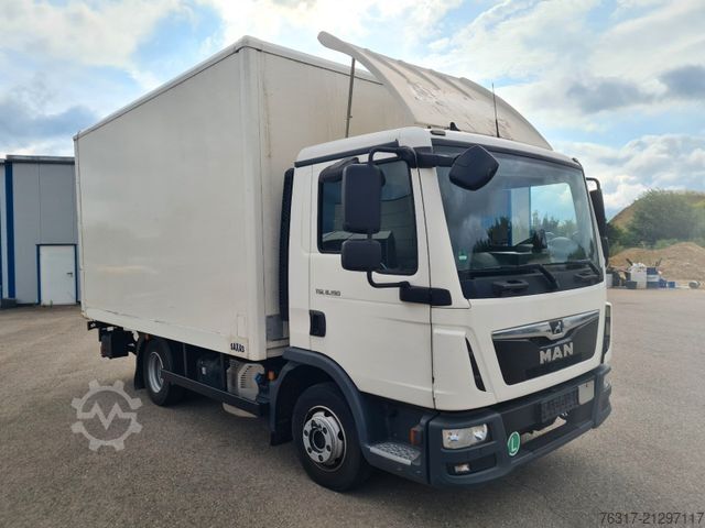Transporter mit Koffer MAN TGL 8.190 kurzer Koffer 4,50 m, AHK, E6, HU Neu