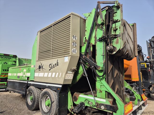 Mobile shredding plant Willibald EP 5500 Shark