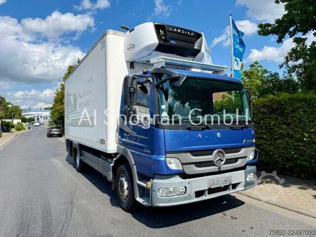 Refrigerated/frozen transport Mercedes-Benz Atego 1224 /Carrier Supra 750/Rohrbahnen/Euro5