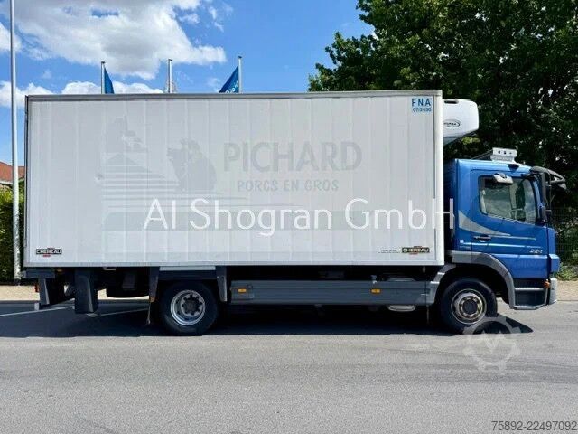 Refrigerated/frozen transport Mercedes-Benz Atego 1224 /Carrier Supra 750/Rohrbahnen/Euro5