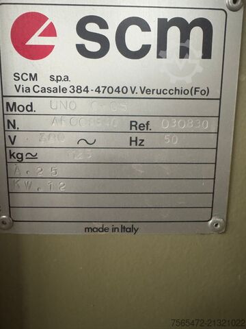 Wide belt sander SCM sandya UNO C-CS