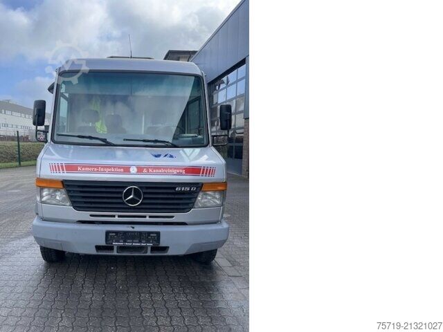 Customized van Mercedes-Benz Vario 615 DKA 4x2 Spülwagen / Dichtheitsprüfung