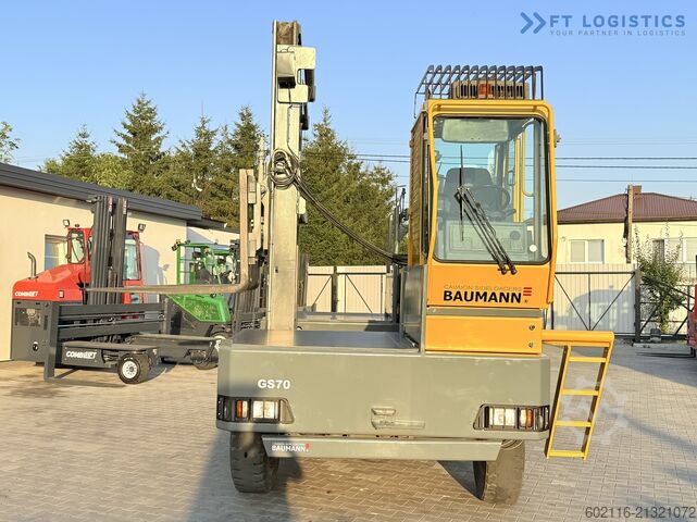 Side loader forklift Baumann GS 70/14/50 DUPLEX DIESEL LIKE NEW