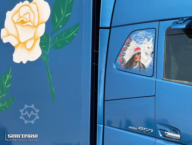 Kühlkoffer-LKW VOLVO FH 16.650 XL 6X2 FULL AIR FULL OPTIONS SIDE DOOR