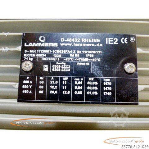 Control unit Lammers 1TZ9001-1CB634-FA4-Z Motor - ! -