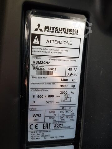 Four-way forklift Mitsubishi RBM20N2