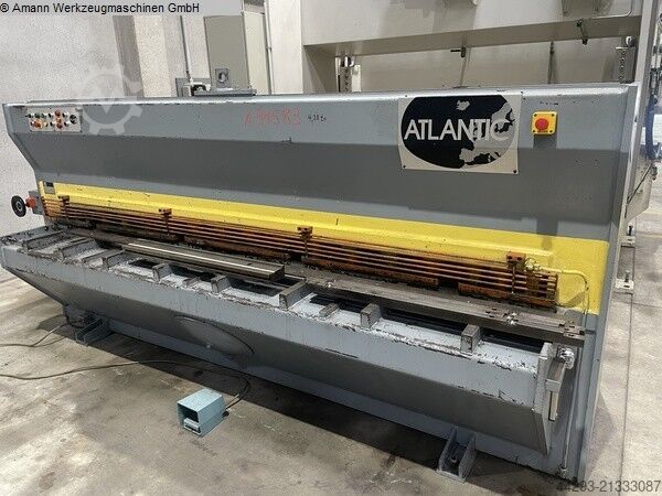 Plate Shear - Hydraulic ATLANTIC ATS 3006