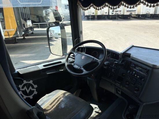 Kipper LKW SCANIA G480 6X2 ABROLLER MIT KRAN  ,RETARDER, EURO 5, SCHROTTGREIFER