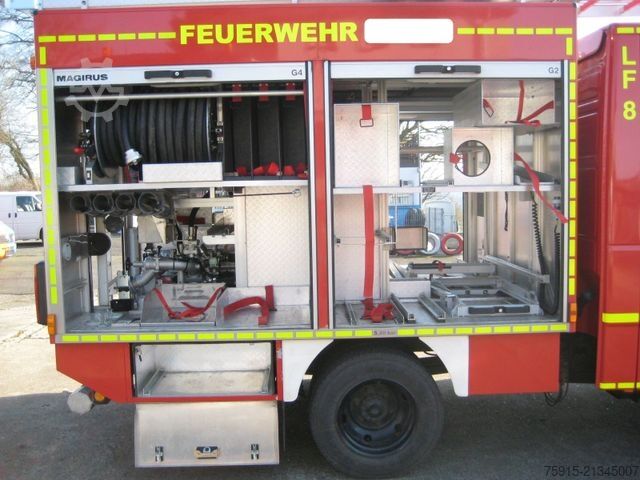 Fire truck IVECO FF 75E14 Feuerwehr LF 8/6 Magirus *TÜV 04-2027*