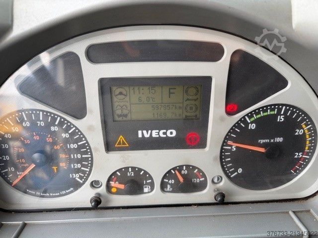 Three-sided tipper truck IVECO Trakker AD380T45 6x4 ¤5 manuell Intarder HIAB