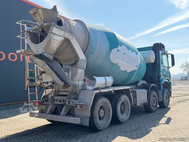 Concrete mixer truck MERCEDES-BENZ AROCS 3742 8x4 Betonmischer EUROMIX 10 m³