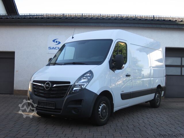Box wagon high + long Opel Movano 2,3 D L2H2 Schwingsitz 270° Türen
