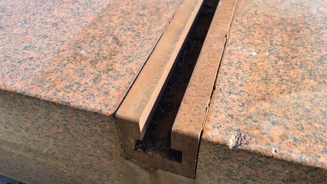 Control plate Spotting plate Hommel Dura Messplatte 3000 x 1000 mm