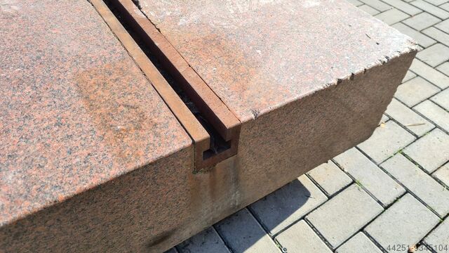 Control plate Spotting plate Hommel Dura Messplatte 3000 x 1000 mm