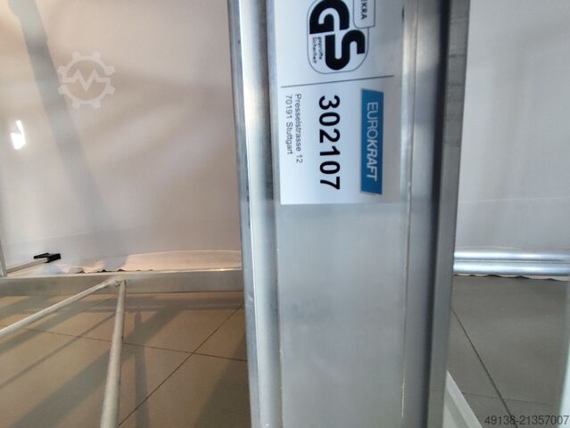 Schnellgerüst Sicherheitsleiter Leiter EUROKRAFT 302107