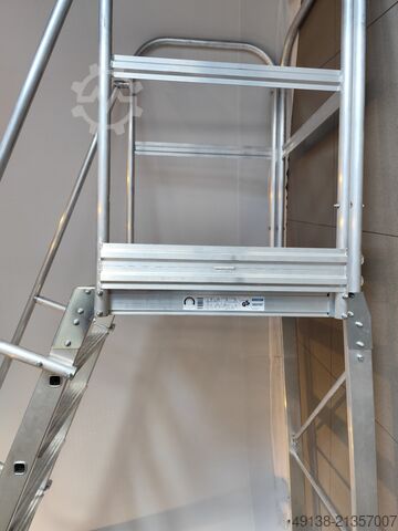 Schnellgerüst Sicherheitsleiter Leiter EUROKRAFT 302107