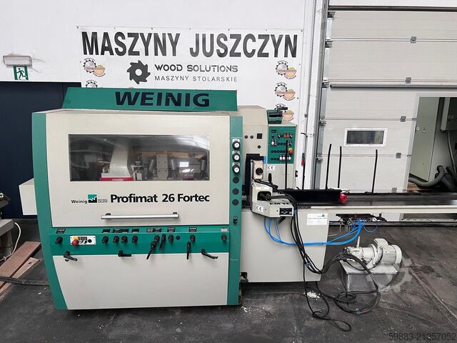 Schnellhobler / Kurzhobler Weinig Profimat 26 Fortec + EM11