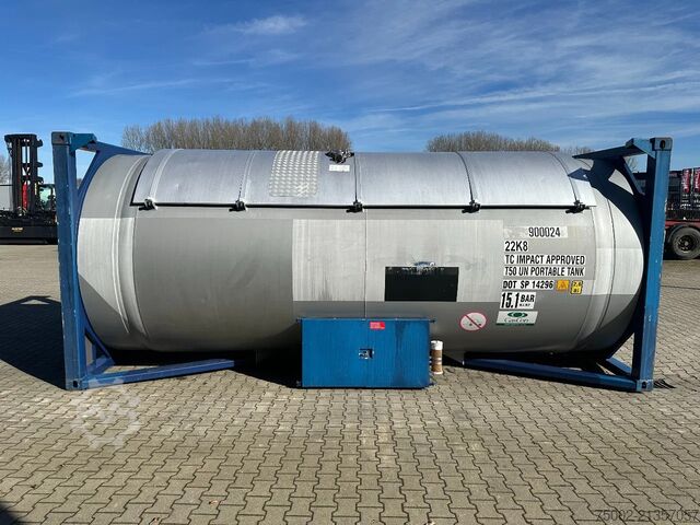 Tankcontainer Diversen 20FT ISO T50 Gastank / T50 / 25.000L / MAWP: 15...