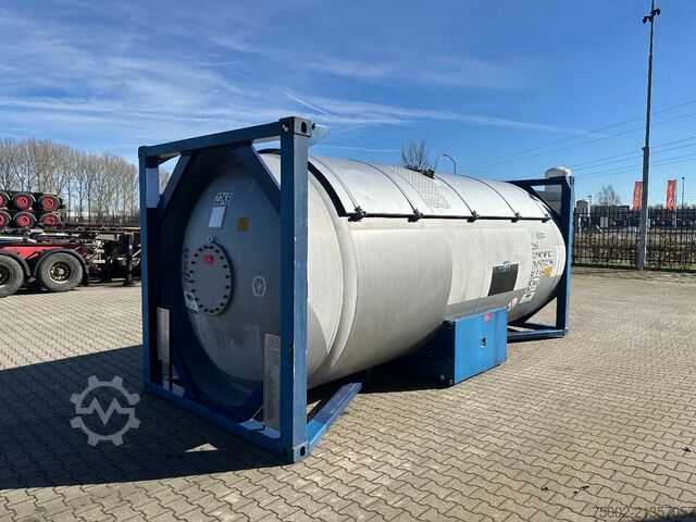 Tankcontainer Diversen 20FT ISO T50 Gastank / T50 / 25.000L / MAWP: 15...