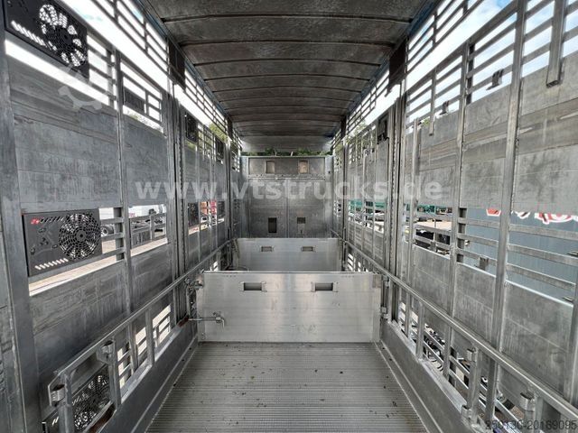 Horse transport trailer PEZZIOLI RBA31 3.Stock Viehanhänger, Hubdach, Tränke