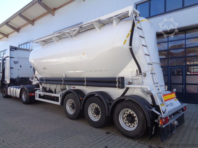 Siloauflieger SPITZER SF 2734/2P Silo 34.000 L 2 Kammern Liftachse
