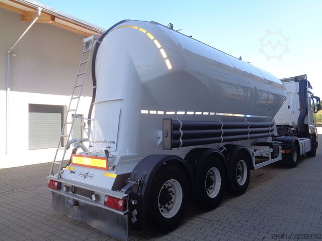 Siloauflieger SPITZER SF 2734/2P Silo 34.000 L 2 Kammern Liftachse