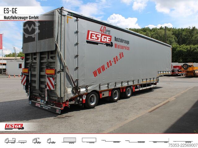 Tieflader-Sattelauflieger FAYMONVILLE MAX Trailer MAX100 Semi-Tieflader 2tlg. Rampen