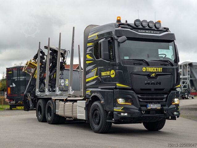 Holztransporter LKW MAN TGX 33.510 6X4 Loglift F125 ZT 93, MIETEN?