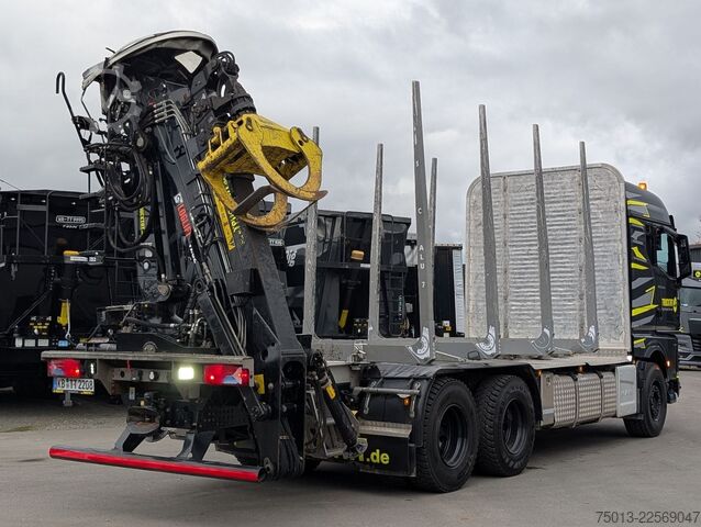 Holztransporter LKW MAN TGX 33.510 6X4 Loglift F125 ZT 93, MIETEN?