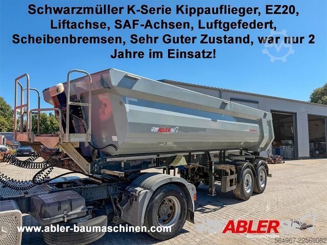 Tipper semitrailer KÖGEL K-Serie Kippauflieger Lift