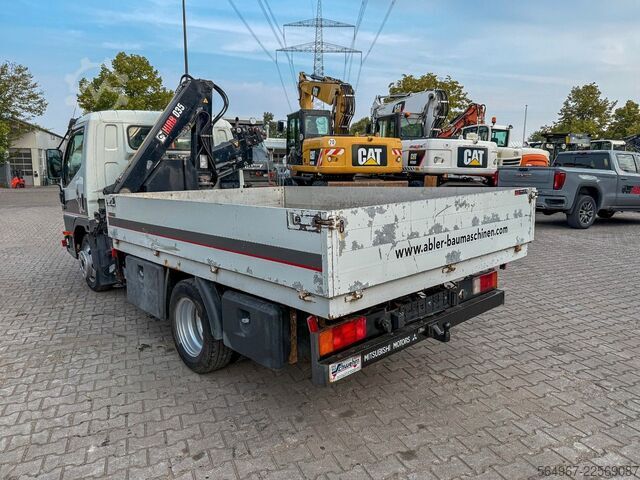Pick-up van FUSO Canter Pritsche + Kran