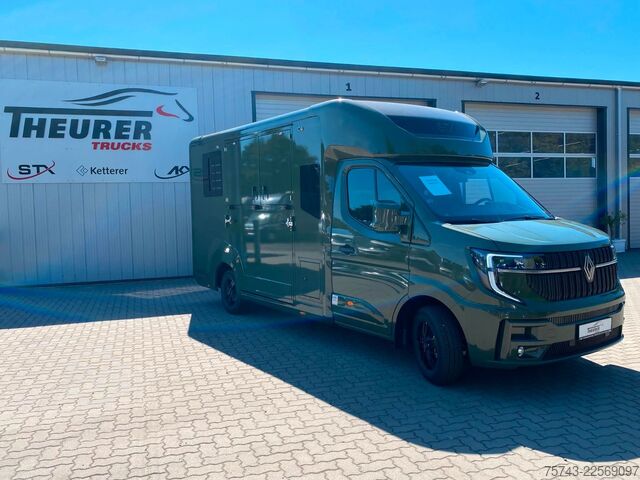 Viehtransporter RENAULT Master STX 5 Sitzer Haras ex. Lang Automatik