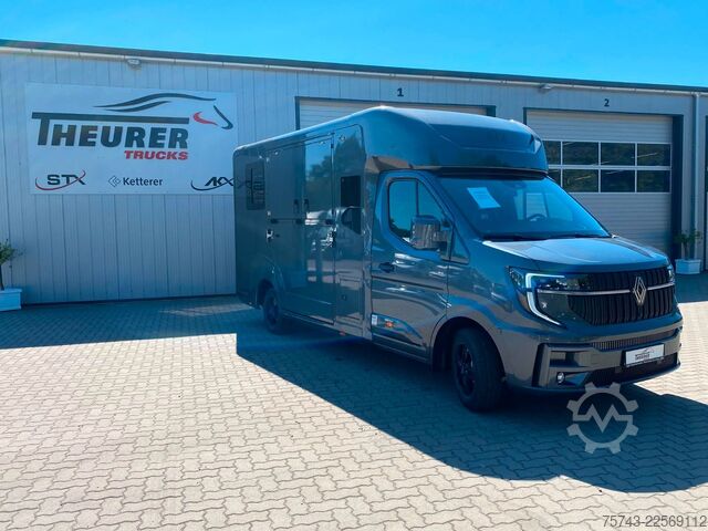 Viehtransporter RENAULT Master STX 5 Sitzer Haras ex. Lang Automatik