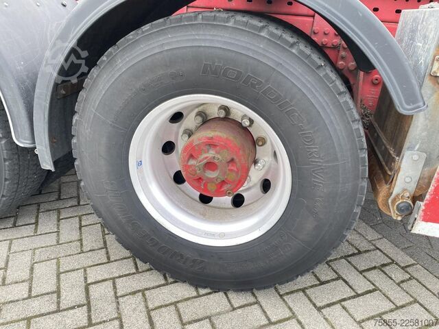 Log transporter Scania R730 Woodtransport / 6x4 / Hiab Crane / Retarde...