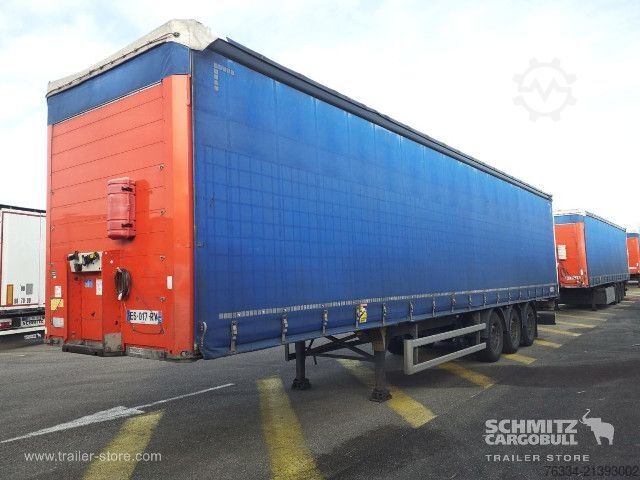 Open semitrailer with tarp Schmitz Cargobull Semitrailer Curtainsider Standard