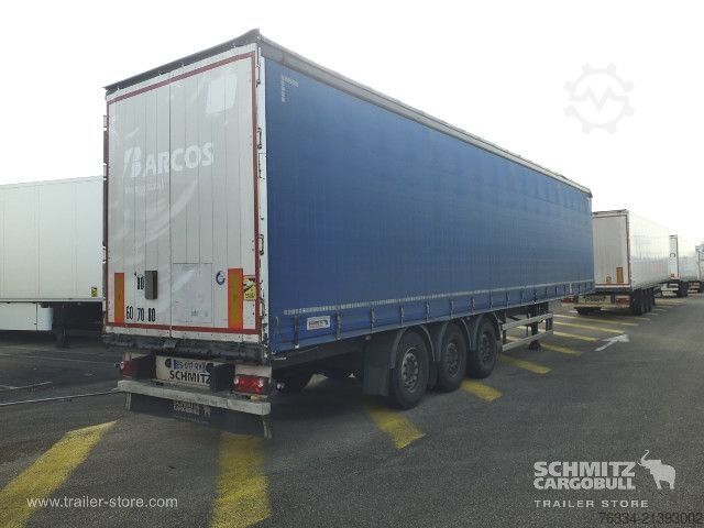Open semitrailer with tarp Schmitz Cargobull Semitrailer Curtainsider Standard