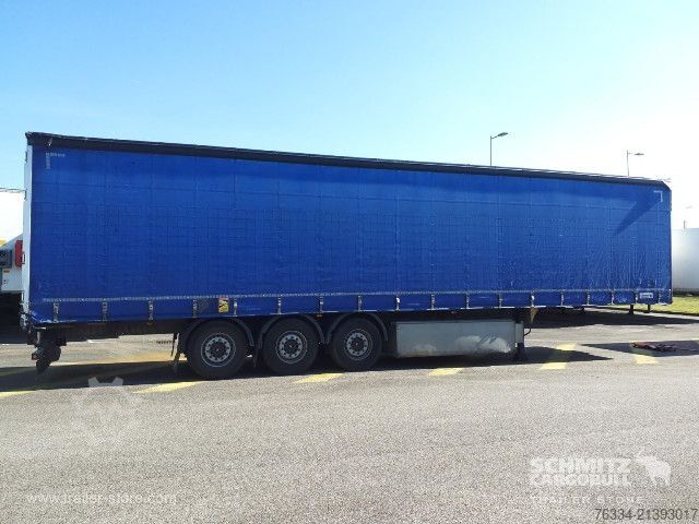 Open semitrailer with tarp Schmitz Cargobull Semitrailer Curtainsider Standard