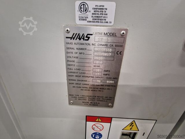 CNC lathe Haas ST-15