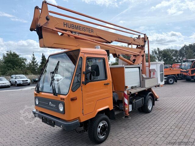 Truck-mounted work platform MULTICAR M26 4x4 Hubsteiger auf Wechselsystem KWS